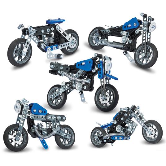 Meccano. Motocicletta 5 Modelli 160 Pz - 7