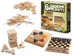 6 Giochi riuniti in Legno. Gioco da tavolo