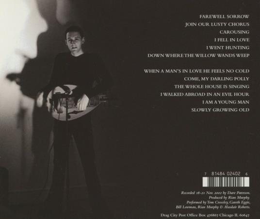 Farewell Sorrow - CD Audio di Alasdair Roberts - 2