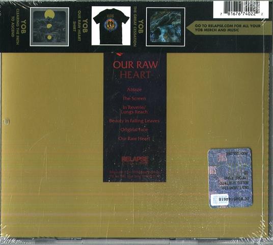 Our Raw Heart (Digipack) - CD Audio di YOB - 2