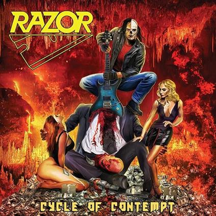 Cycle Of Contempt (Neon Yellow Vinyl) - Vinile LP di Razor