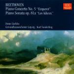 Concerto per pianoforte n.5 - Sonata per pianoforte n.26 - CD Audio di Ludwig van Beethoven,Kurt Sanderling,Gewandhaus Orchester Lipsia,Dieter Zechlin