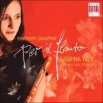 Per Il Flauto. Concerto, Sonate, Overture - CD Audio di Johann Christoph Graupner