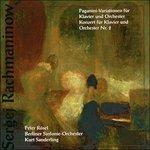 Paganini - Variations - CD Audio di Sergei Rachmaninov