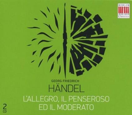 Allegro, Il Penseroso Ed Il Moderato - CD Audio di Georg Friedrich Händel