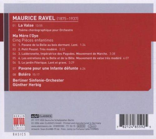 Opere orchestrali (Berlin Basics) - CD Audio di Maurice Ravel,Boston Symphony Orchestra,Günther Herbig - 2
