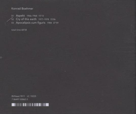 Acousmatrix 5 - CD Audio di Konrad Boehmer - 2