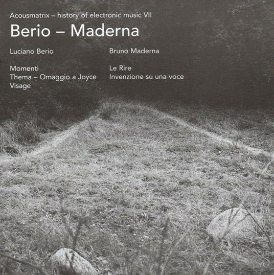 Acousmatrix 7 - CD Audio di Luciano Berio,Bruno Maderna