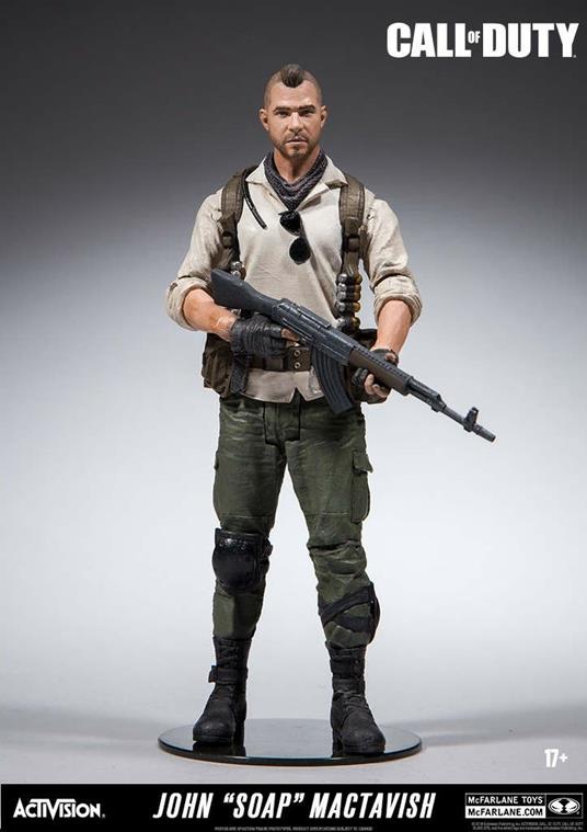 Mcfarlane Call Of Duty John Soap Mactavish Action Figure New! - 3