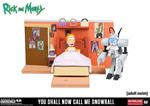 Rick And Morty Snowball Construction Set 20 Cm Action Figure