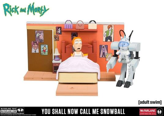 Rick And Morty Snowball Construction Set 20 Cm Action Figure - 2
