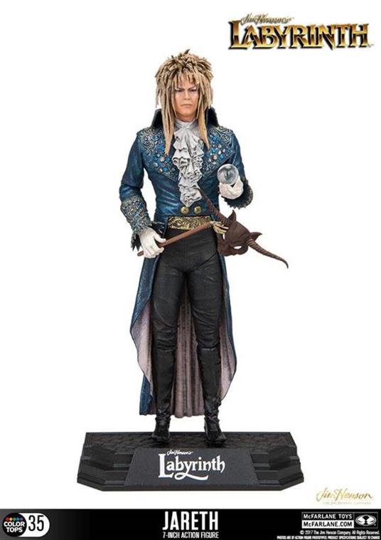 Labyrinth Color Tops Action Figure Jareth 18 cm - 2