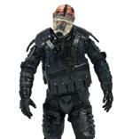Mcfarlane The Walking Dead Tv Serie 4 Riot Gear Gas Mask Zombie New in Blister!