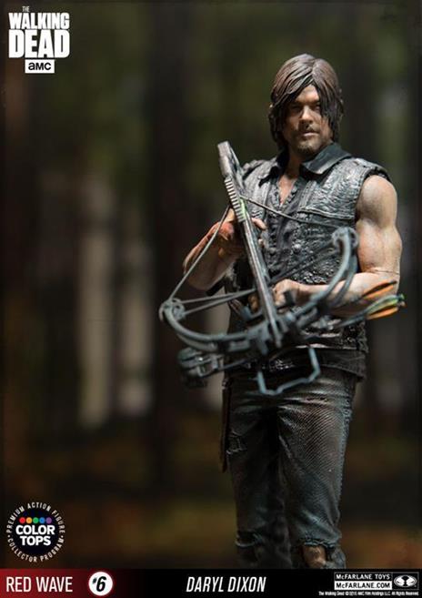 Mcfarlane Tops Walking Dead Daryl Dixon 18 Cm Statue - 2