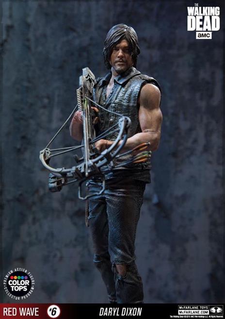 Mcfarlane Tops Walking Dead Daryl Dixon 18 Cm Statue - 3