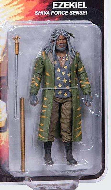 Mcfarlane The Walking Dead Shiva Force Sensei Ezekiel Color Action Figure New - 3