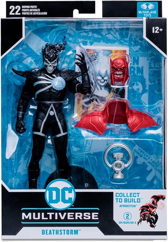 Dc Multiverse Build A Action Figura Deathstorm (blackest Night) 18 Cm Mcfarlane Toys - 4