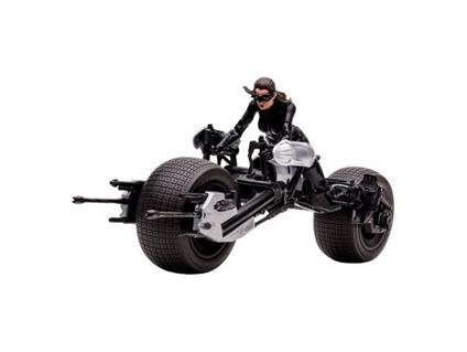 Dc Multiverse Vehicle Batpod Con Catwoman (the Dark Knight Rises) Mcfarlane Toys