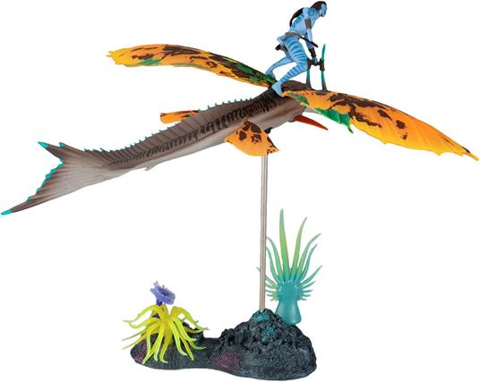 Avatar: The Way Of Water Deluxe Large Action Figures Jake Sully & Skimwing McFarlane Toys - 6