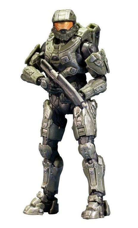 Mcfarlane Halo 4 Xbox 360 Videogame Action Figure Master Chief New Nuovo - 3