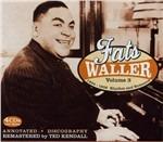 Volume 3 -1934-36 Rhythm - CD Audio di Fats Waller