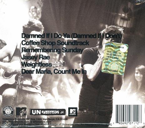 MTV Unplugged - CD Audio di All Time Low - 2