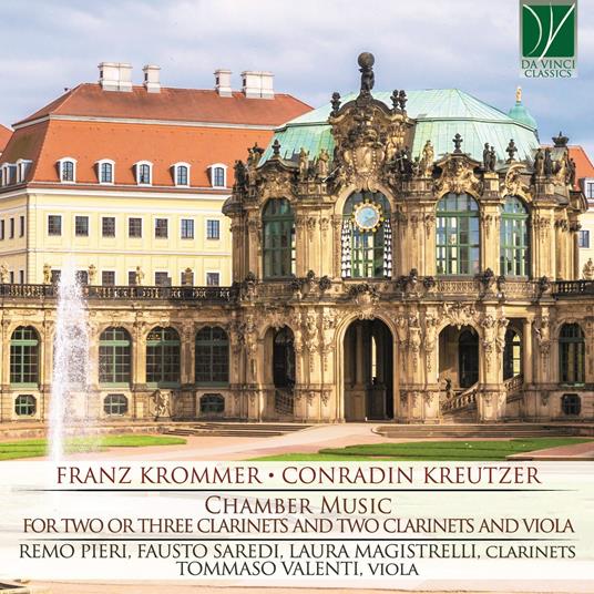 Musica da camera con 2 o 3 clarinetti e viola - CD Audio di Franztisek Vincenc Krommer,Conradin Kreutzer