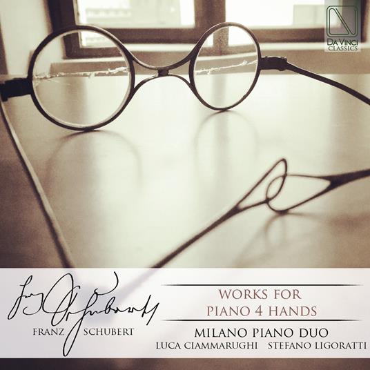 Musica per pianoforte a quattro mani - CD Audio di Franz Schubert,Milano Piano Duo