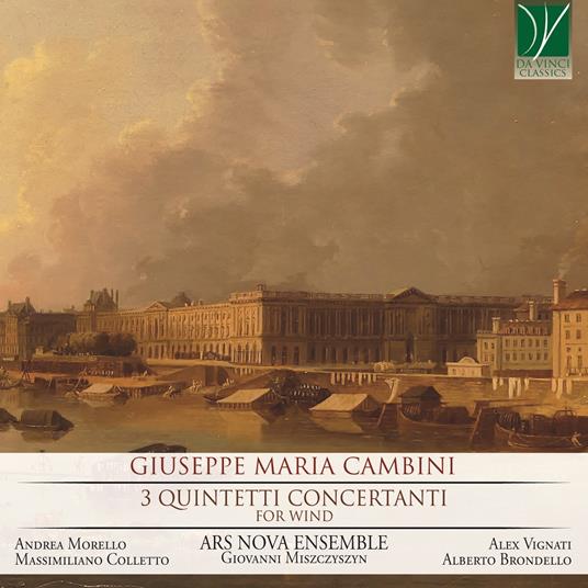 Quintetti per fiati - CD Audio di Giuseppe Maria Cambini,Ars Nova