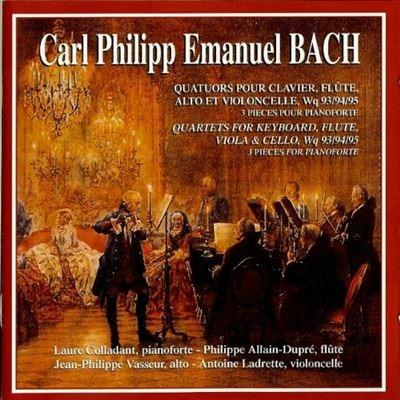 Quartetti n.1, n.2, n.3 - CD Audio di Carl Philipp Emanuel Bach