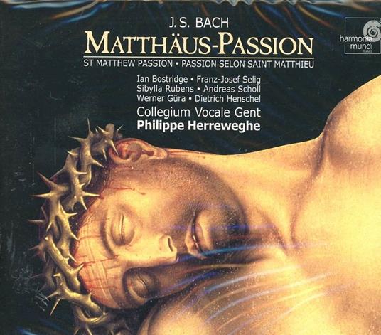 La Passione secondo Matteo - CD Audio di Johann Sebastian Bach,Philippe Herreweghe