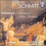 Opere X Voci Femminili (Digipack) - CD Audio di Florent Schmitt