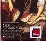 Ode for the Birthday of Queen Anne - Dixit Dominus - CD Audio di Georg Friedrich Händel,Akademie für Alte Musik,Marcus Creed