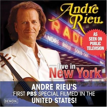 Radio City. Live in ny - CD Audio di André Rieu