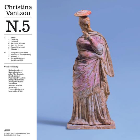 No5 - CD Audio di Christina Vantzou