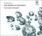 Ten Sonatas in Four Parts - CD Audio di Henry Purcell,Robert King,King's Consort