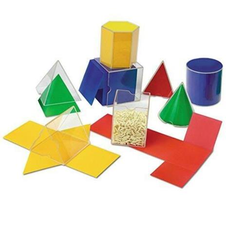 Learning Resources- Forme Geometriche Pieghevoli Originali, Colore, LER0921 - 2