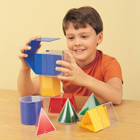 Learning Resources- Forme Geometriche Pieghevoli Originali, Colore, LER0921 - 7