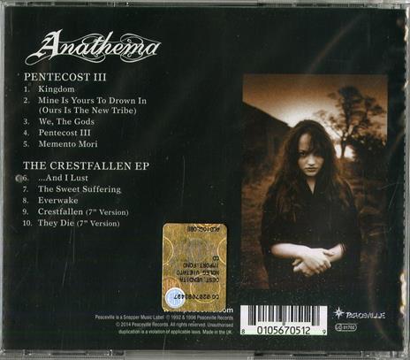 Pentecost vol.3 - CD Audio di Anathema - 2