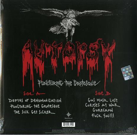 Puncturing the Grotesque (Mini LP Limited Edition) - Vinile LP di Autopsy - 2