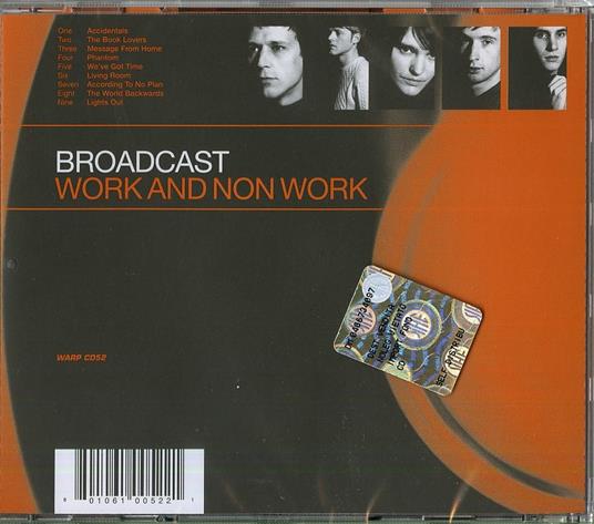 Work & Non Work - CD Audio di Broadcast - 2
