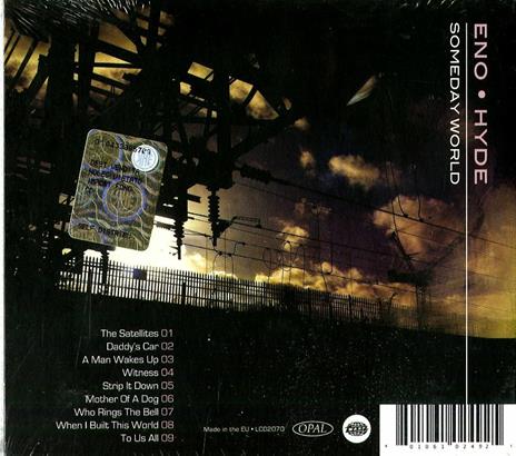 Someday World - CD Audio di Brian Eno,Karl Hyde - 2
