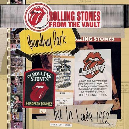 Live In Leeds 1982 (3 LP + DVD) - Vinile LP + DVD di Rolling Stones