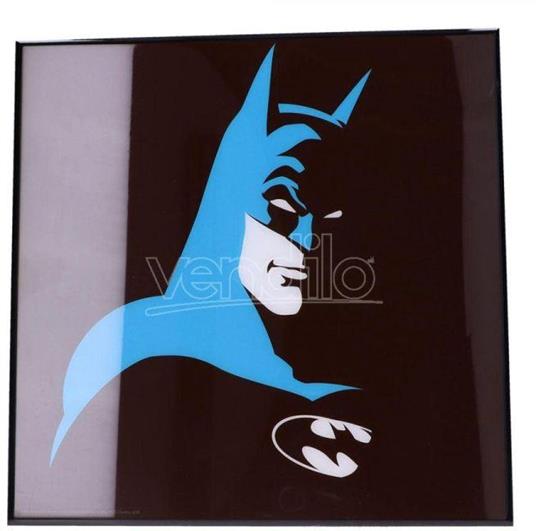 Batman Cristallo Clear Picture Dc Vintage 32 X 32 Cm Nemesis Now