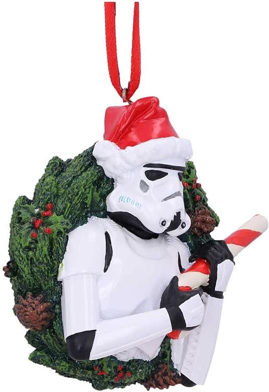 Original Stormtrooper Hanging Tree Ornament Wreath 10 Cm Nemesis Now - 2
