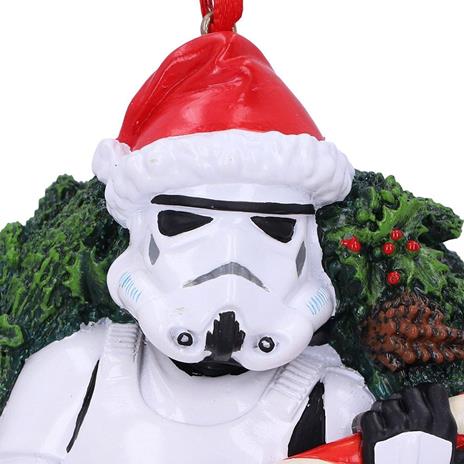 Original Stormtrooper Hanging Tree Ornament Wreath 10 Cm Nemesis Now - 4