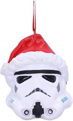 Original Stormtrooper Hanging Tree Ornament Santa Cappello 8 Cm Nemesis Now