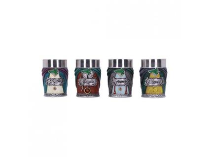 Il Signore Degli Anelli Shotglass 4-Pack Hobbits Nemesis Now