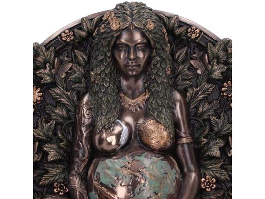 MOTHER EARTH BRONZE WALL PLAQUE PLACCA NEMESIS NOW