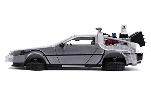 Jada Toys Back to The Future II Hollywood Rides Diecast Model 1/24 Delorean Time Machine - 4